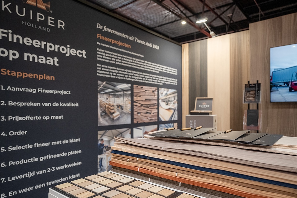 Fineerprojecten begeleiden zichtbaar op Houtpro+ 3
