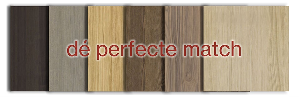 Uitgebreid aanbod is uniek. Dé perfecte match van plaat en kantenband 1