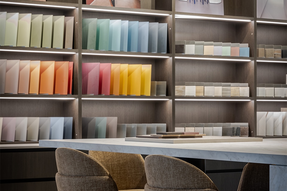 Showrooms helpen klanten materiaalkeuze te beoordelen 2